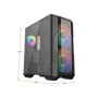 Cooler Master HAF 500 Tempered Glass ATX Mid Tower Case Black 