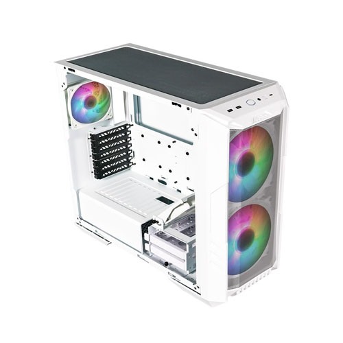 Cooler Master HAF 500 Mid Tower Gaming Case white