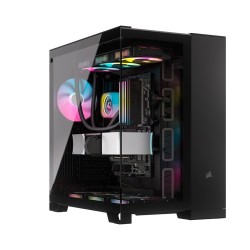 CORSAIR 6500X Mid-Tower Dual Chamber PC Case - Black