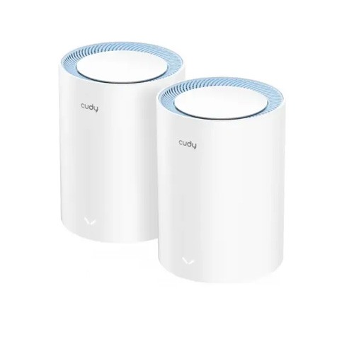 Cudy M1200 AC1200 Whole Home Mesh WiFi Router (2 Pack)