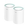 Cudy M1300 AC1200 1200mbps Gigabit Whole Home Mesh WiFi Router (2 Pack)