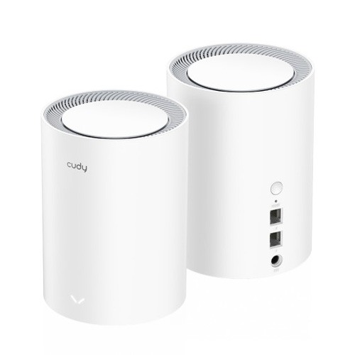 Cudy M1800 AX1800 Whole Home Mesh WiFi 6 Router (2 Pack)