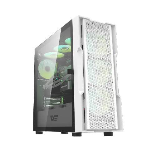 DarkFlash DK431 EATX Full Mesh white PC Case