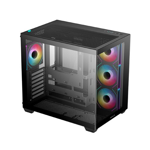 DEEPCOOL CG530 (4 FAN) MID TOWER ATX CASING - BLACK