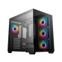 DEEPCOOL CG530 (4 FAN) MID TOWER ATX CASING - BLACK