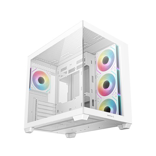 DEEPCOOL CG530 (4 FAN) MID TOWER ATX CASING - WHITE DEEPCOOL CG530 (4 FAN) MID TOWER ATX CASING - WHITE