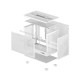 DeepCool CH160 MESH mini tower case(White)