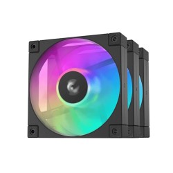 Deepcool FD12 ARGB-3 IN 1 (3xFAN) Black Casing Cooling Fan