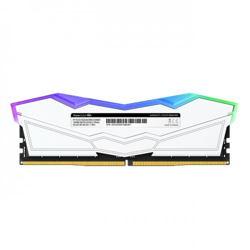 TEAM T-FORCE DELTA RGB 32GB 6000MHz DDR5 1.3V Gaming RAM White