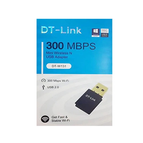 DT-link DT-W133 300 mbps Wireless Mini USB Adapter DT-link DT-W133 300 mbps Wireless Mini USB Adapter