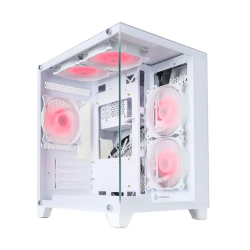 Revenger Base Dynamic Mini 5 ARGB Mid Tower M-ATX White Gaming Casing