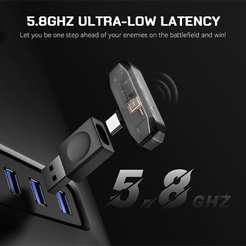 EKSA E900X 5.8G Wireless Gaming Headset