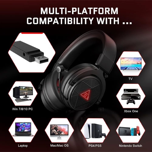 EKSA E900X 5.8G Wireless Gaming Headset