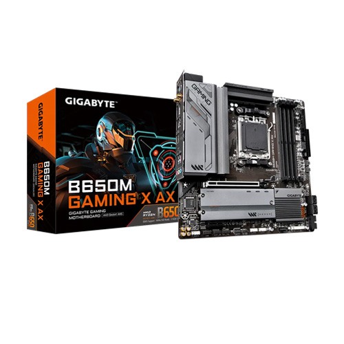 Gigabyte B650M Gaming X AX  AM5 M-ATX Motherboard