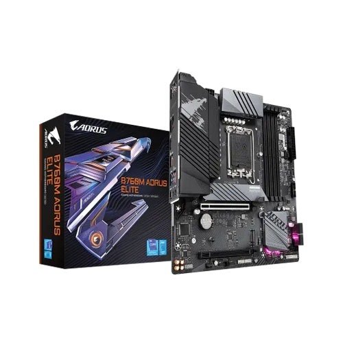 GIGABYTE B760M AORUS ELITE DDR5 mATX Motherboard