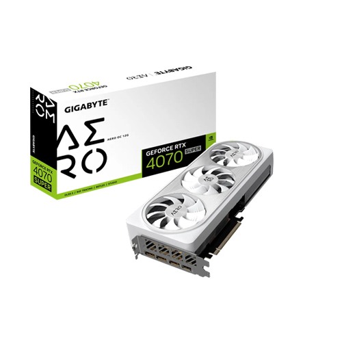 GIGABYTE GeForce RTX 4070 SUPER AERO OC 12G GDDR6X Graphics Card