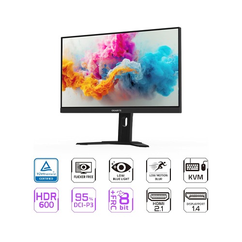 Gigabyte M27U 27 inch 4K HDR 160 Hz KVM Gaming Monitor Gigabyte M27U 27 inch 4K HDR 160 Hz KVM Gaming Monitor