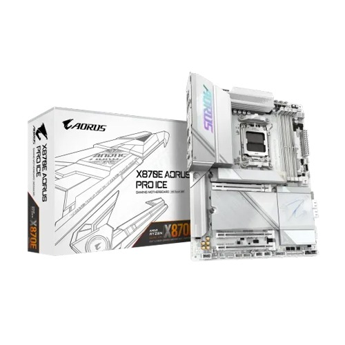 GIGABYTE X870E AORUS PRO ICE DDR5 AM5 ATX Motherboard
