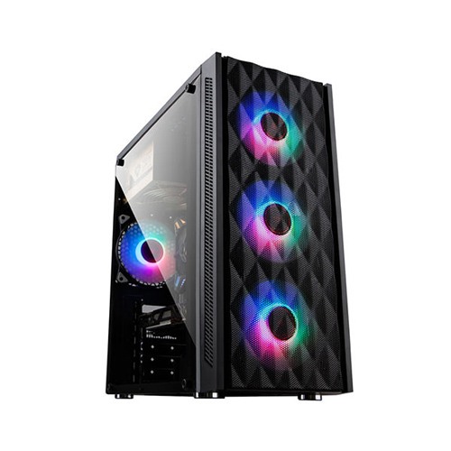 Golden Field XH7i Mid-Tower Gaming Desktop Black Casing