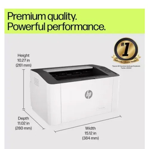 HP Laser 1008a Single Function Mono Laser Printer