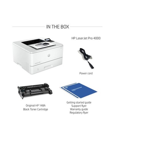 HP LaserJet Pro 4001dn Monochrome Network Printer