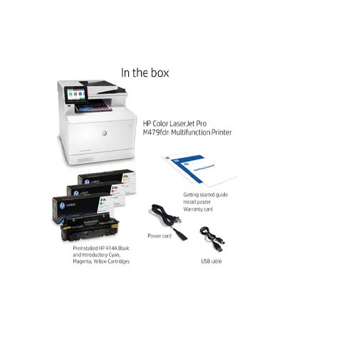 HP Pro LaserJet M479FDN Printer