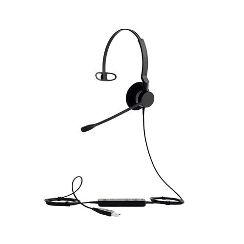 Jabra Biz 2300 USB MS Mono On-Ear Stereo Phone Headset Jabra Biz 2300 USB MS Mono On-Ear Stereo Phone Headset