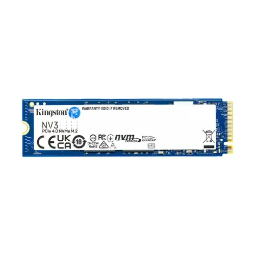 Kingston NV3 1TB M.2 PCIe Gen 4.0 NVMe SSD Kingston NV3 1TB M.2 PCIe Gen 4.0 NVMe SSD