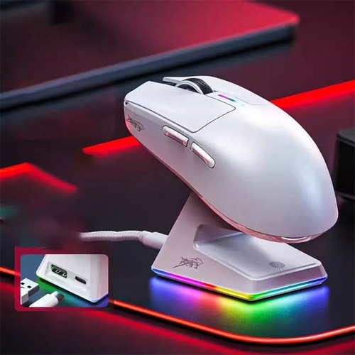 LINGBAO M6 Wireless Tri-Mode Gaming Mouse With Dock LINGBAO M6 Wireless Tri-Mode Gaming Mouse With Dock