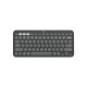 Logitech Pebble Keys 2 K380S Bluetooth Multi Device Tonal Graphite Keyboard