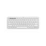 Logitech Pebble Keys 2 K380S Bluetooth Multi Device Tonal White Keyboard