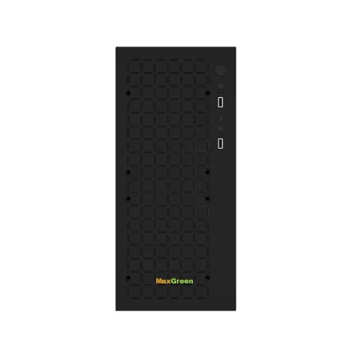 MaxGreen H6 Mid-Tower M-ATX Case with 200W Standard PSU