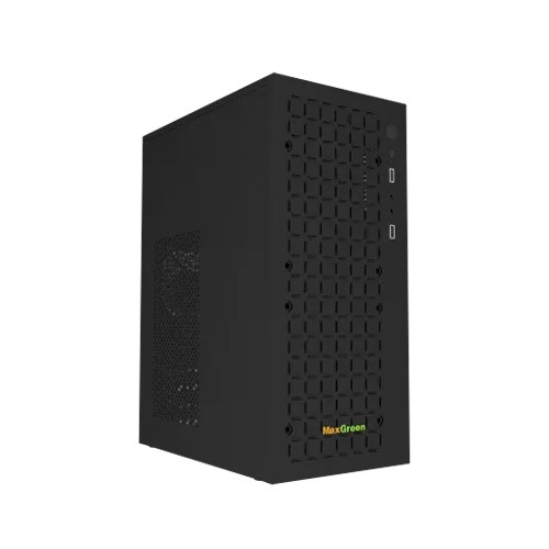 MaxGreen H6 Mid-Tower M-ATX Case with 200W Standard PSU