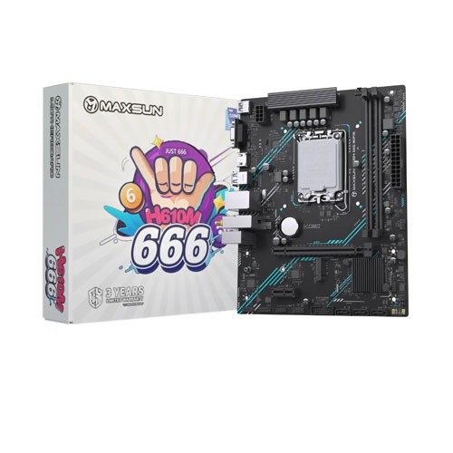 Maxsun MS-H610M 666 WIFI6 DDR4 LGA1700 Motherboard