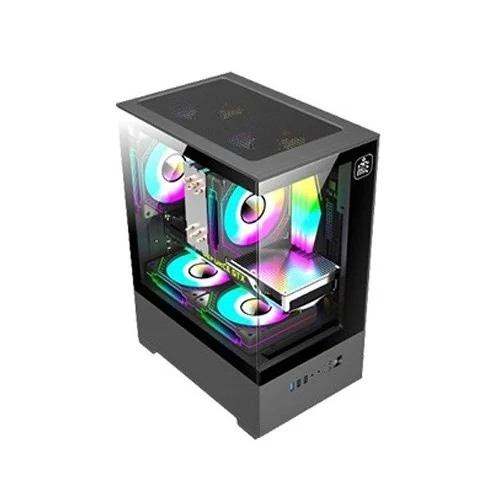 Monarch Ice Cooler X5 ARGB Desktop Gaming Case Monarch Ice Cooler X5 ARGB Desktop Gaming Case