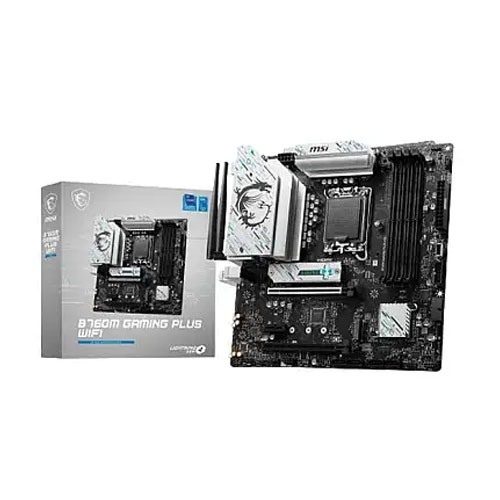 MSI B760M GAMING PLUS WIFI  m ATX Motherboard