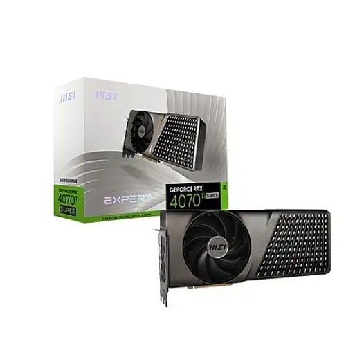 MSI GeForce RTX 4070 Ti SUPER 16G EXPERT GDDR6X Graphics Card MSI GeForce RTX 4070 Ti SUPER 16G EXPERT GDDR6X Graphics Card