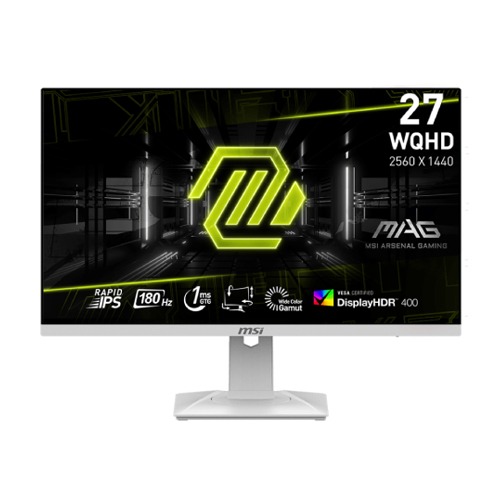MSI MAG 274QRFW 27 Inch WQHD 180Hz IPS Gaming Monitor MSI MAG 274QRFW 27 Inch WQHD 180Hz IPS Gaming Monitor