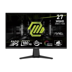 MSI MAG 275QF 27 Inch WQHD 180Hz 0.5ms GTG IPS Gaming Monitor