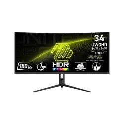 MSI MAG 342CQR E2 34 inch UWQHD 180Hz VA Curved Gaming Monitor