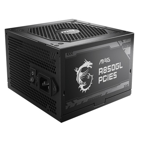 MSI MAG A850GL PCIE 5 And ATX 3.0 Gaming Power Supply