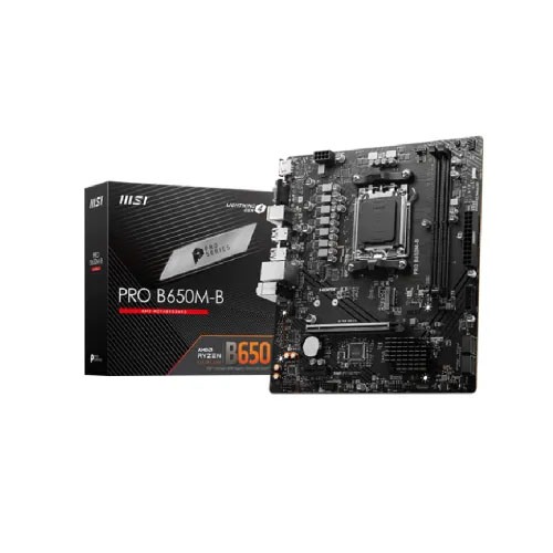 MSI PRO B650M-B DDR5 AMD Motherboard MSI PRO B650M-B DDR5 AMD Motherboard