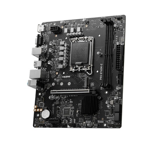 MSI PRO B760M-E DDR5 m-ATX Motherboard