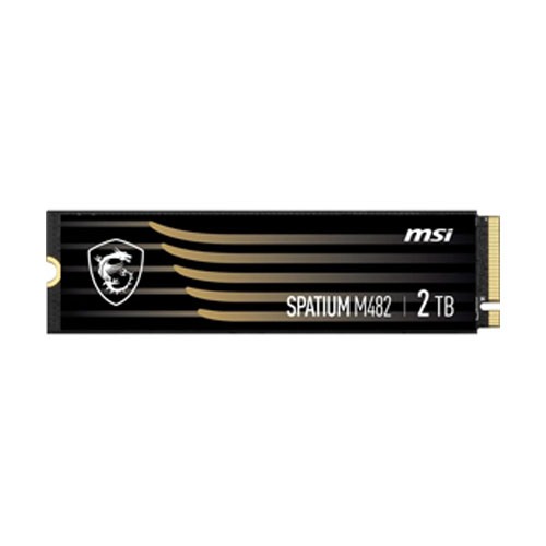 MSI SPATIUM M482 2TB PCIe Gen4 NVMe M.2 Internal SSD