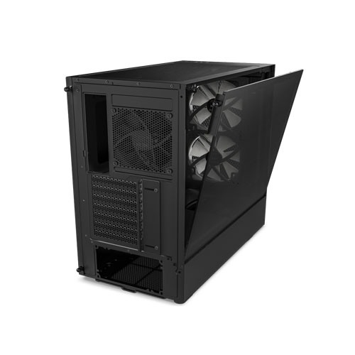 NZXT H Series H5 Flow RGB ATX Mid Tower Chassis Black