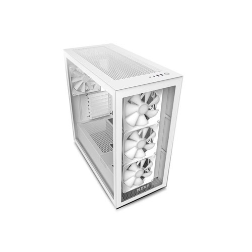 NZXT H7 Elite ATX Mid Tower Chassis White