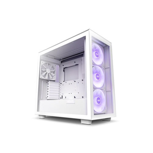 NZXT H7 Elite ATX Mid Tower Chassis White