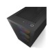 NZXT H7 Flow RGB ATX Mid Tower Chassis Black 