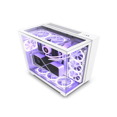 NZXT H9 Elite Edition ATX Mid Tower Casing White