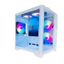 OVO SEAVIEW FH-919 MINI RGB GAMING CASE (WHITE)